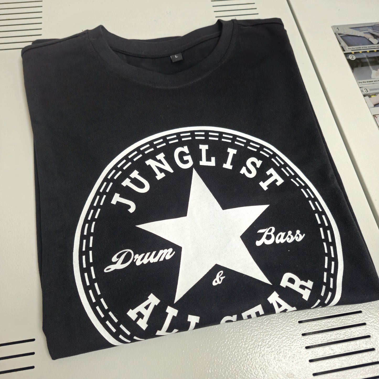 Junglist Allstar Oversized T-Shirt - Black (L)