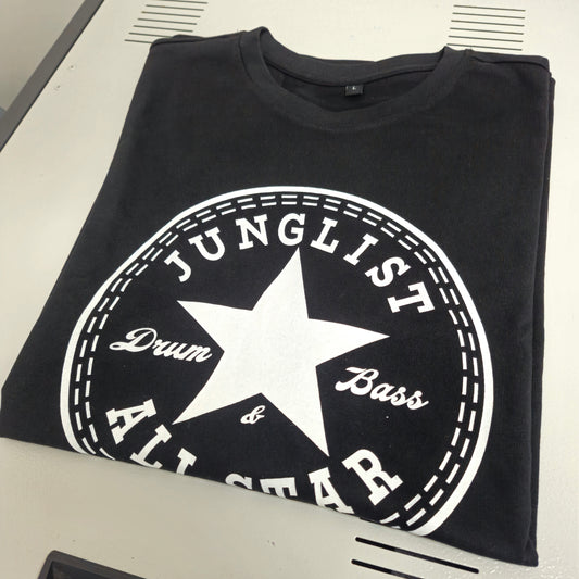 Junglist Allstar Oversized T-Shirt - Black (L)