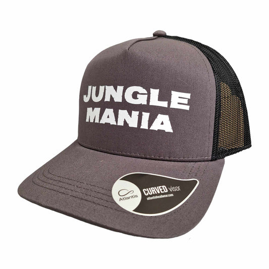 Jungle Mania Trucker - Charcoal / Black