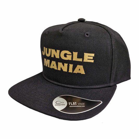 Jungle Mania Snapback - Black / Gold