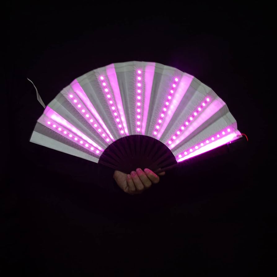8-Inch LED Hand Fan