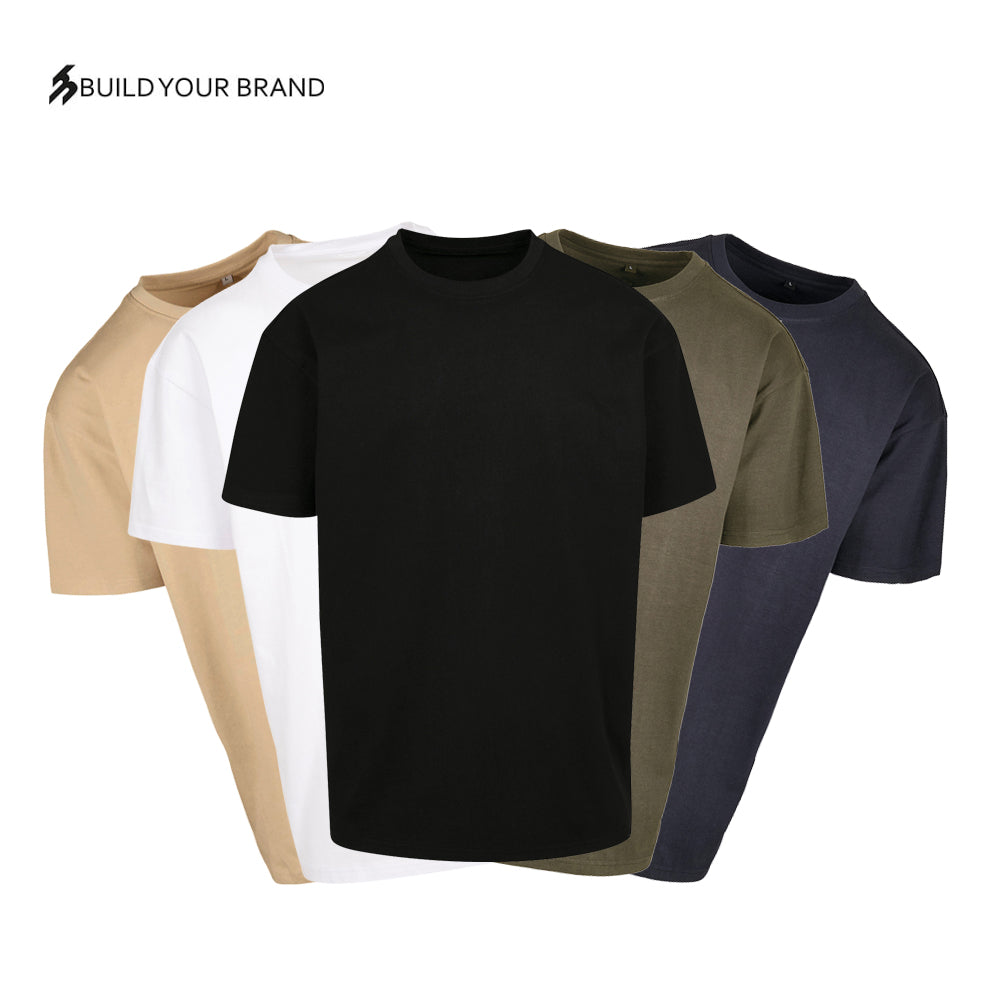 BY102 Build Your Brand Heavy Oversized T-Shirts