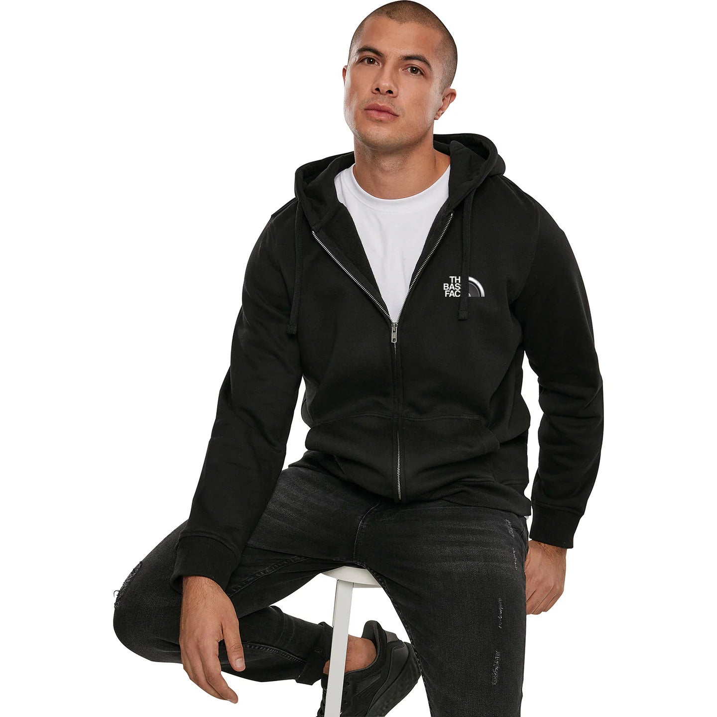 Bass Face Zip Hoodie