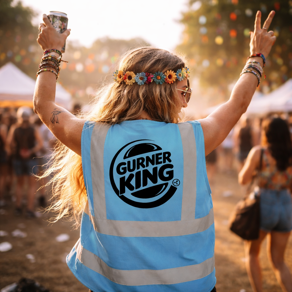 Gurner King Hi-Vis Vest (Blue)