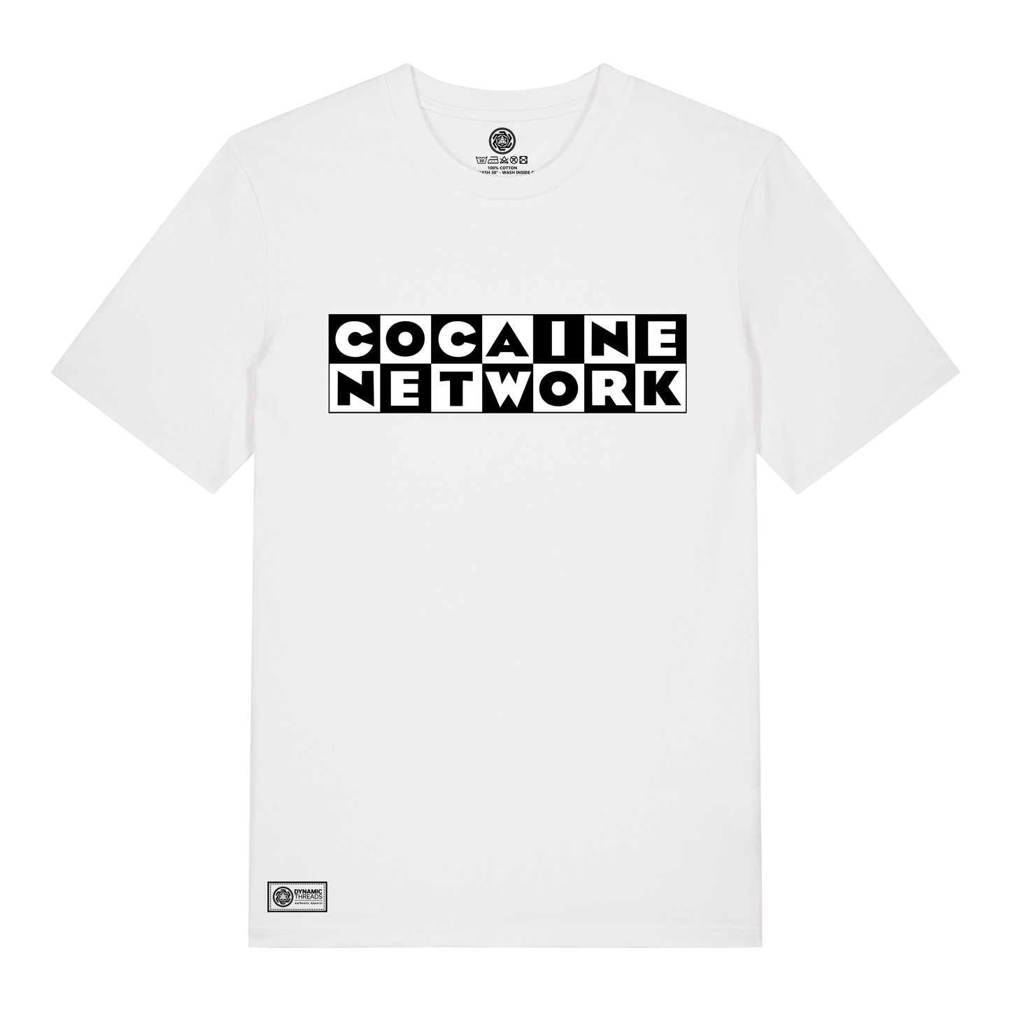 Cocaine Network Organic T-Shirt