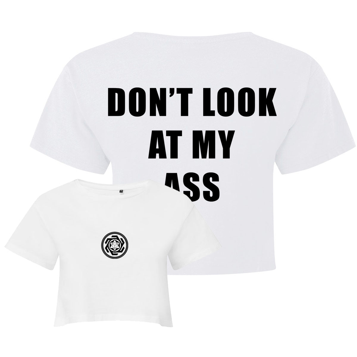 Don't Look Crop Top