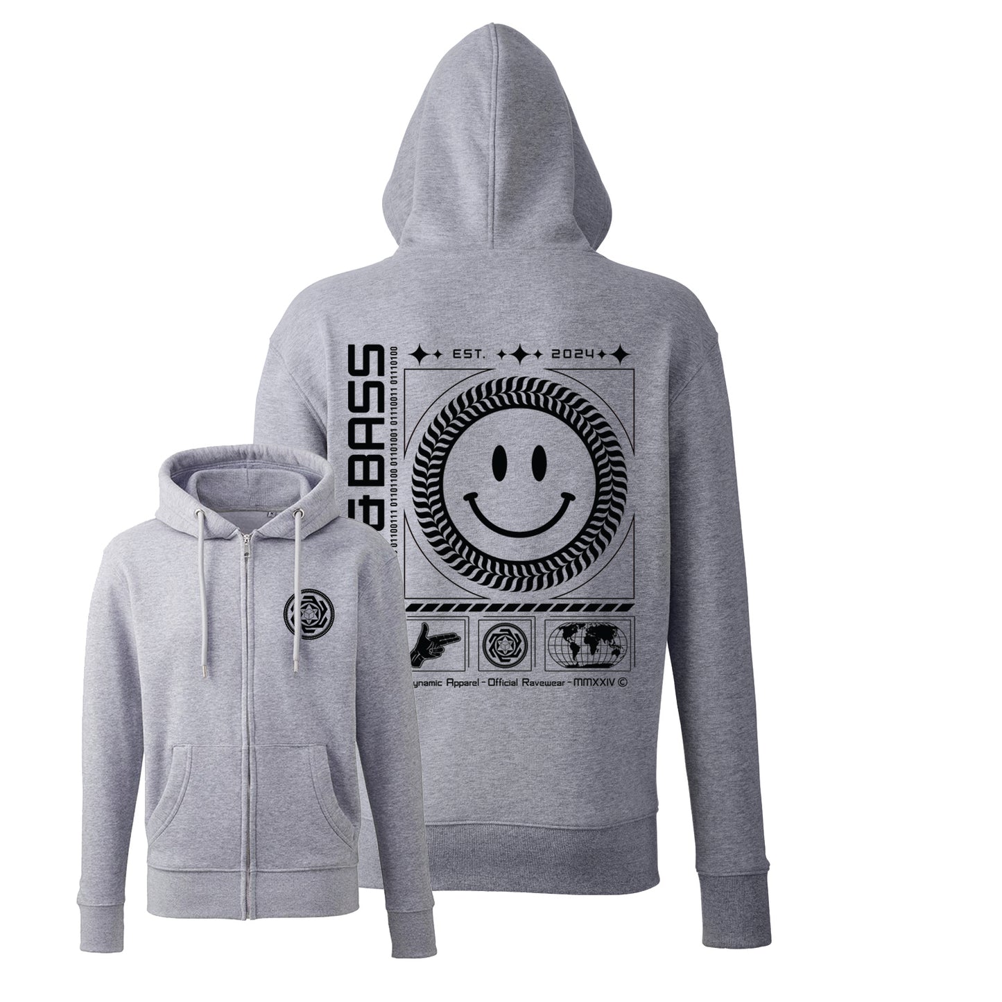 Drum & Bass Premium Zip Hoodie