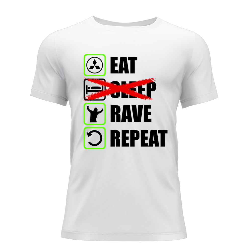 Eat, Rave, Repeat Classic T-Shirt