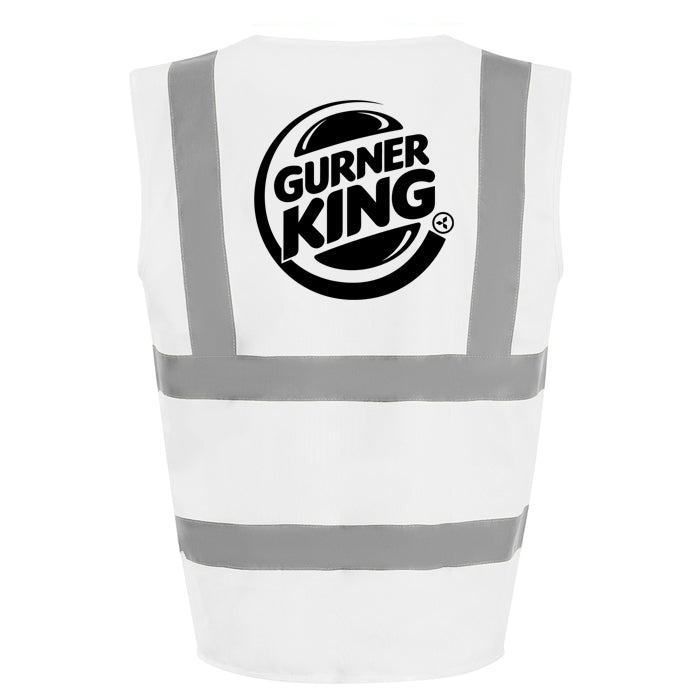 Gurner King Hi-Vis Vest (White)
