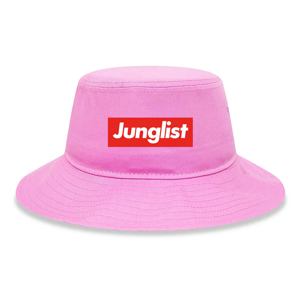 Junglist Pink Reversible Bucket Hat