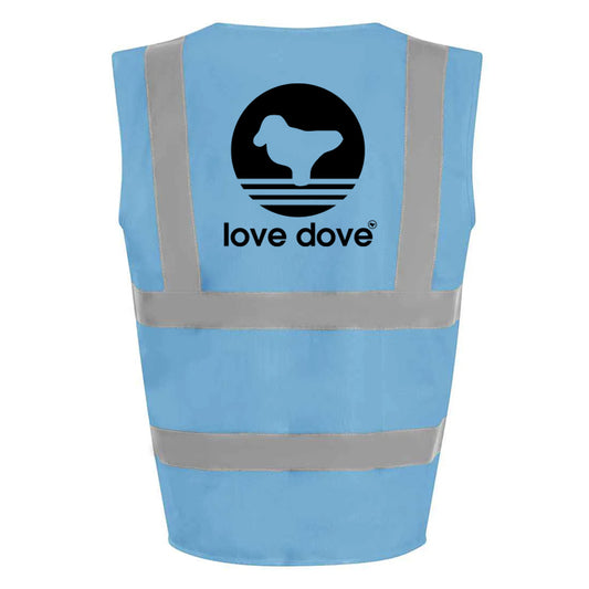 Love Dove Hi-Vis Vest (Blue)
