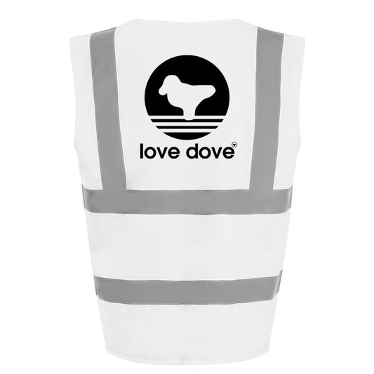 Love Dove Hi-Vis Vest (White)