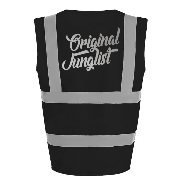 Original Junglist Hi-Vis Vest (Black)
