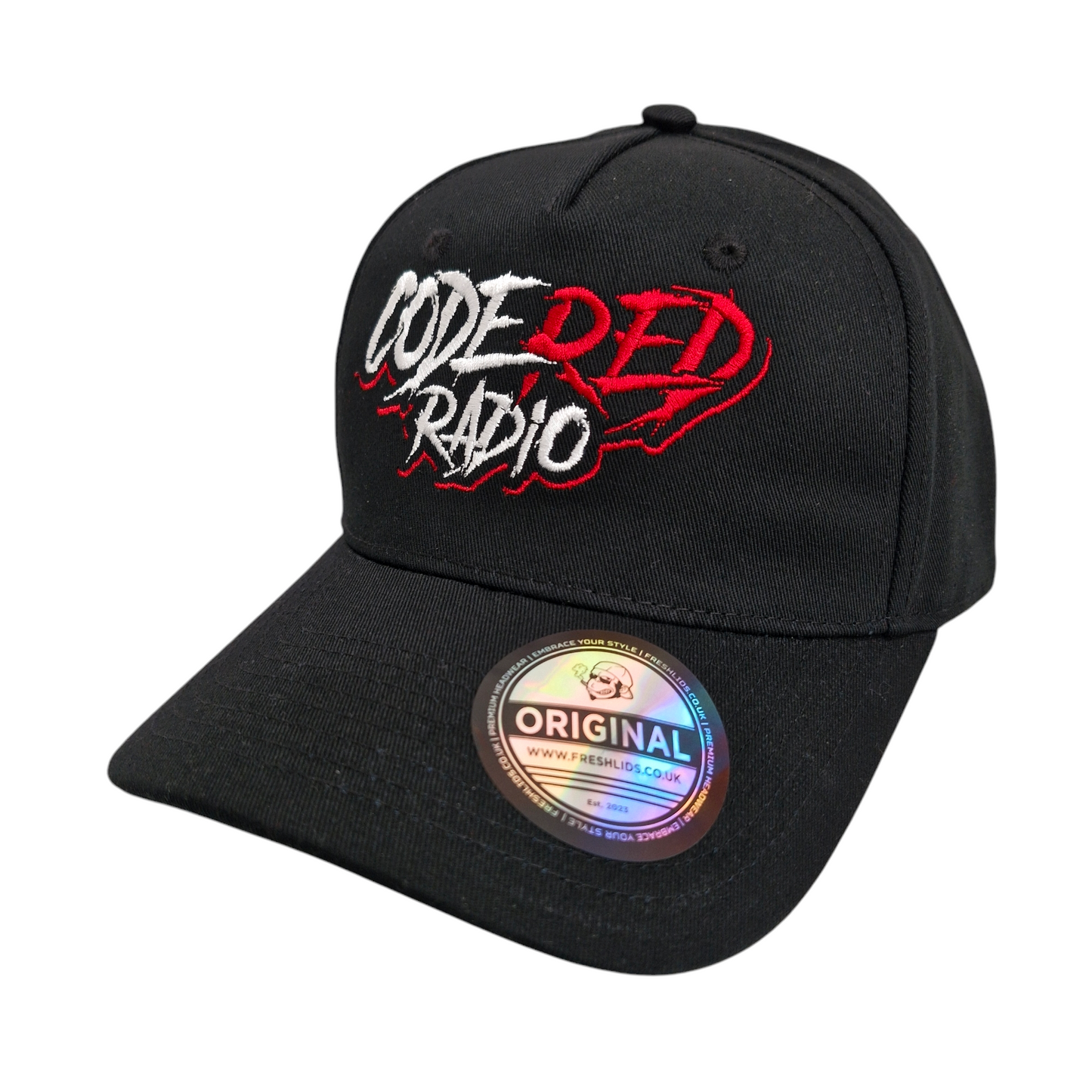 Code Red Embroidered Baseball Cap - Black