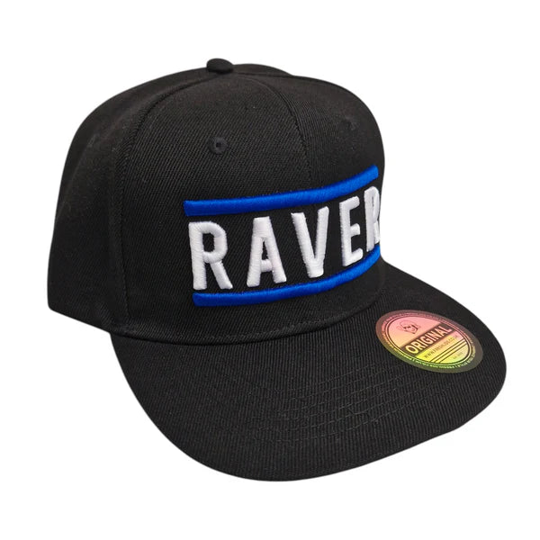 Raver Snapback - Blue Line