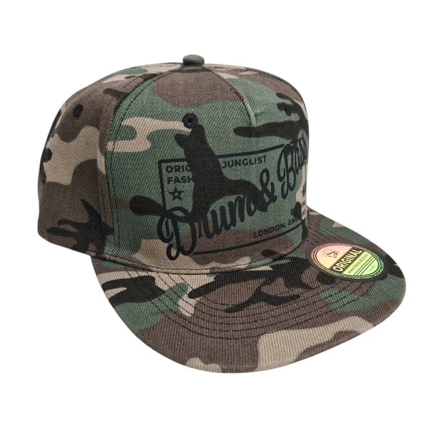 Original Junglist Fashion Snapback - Camo