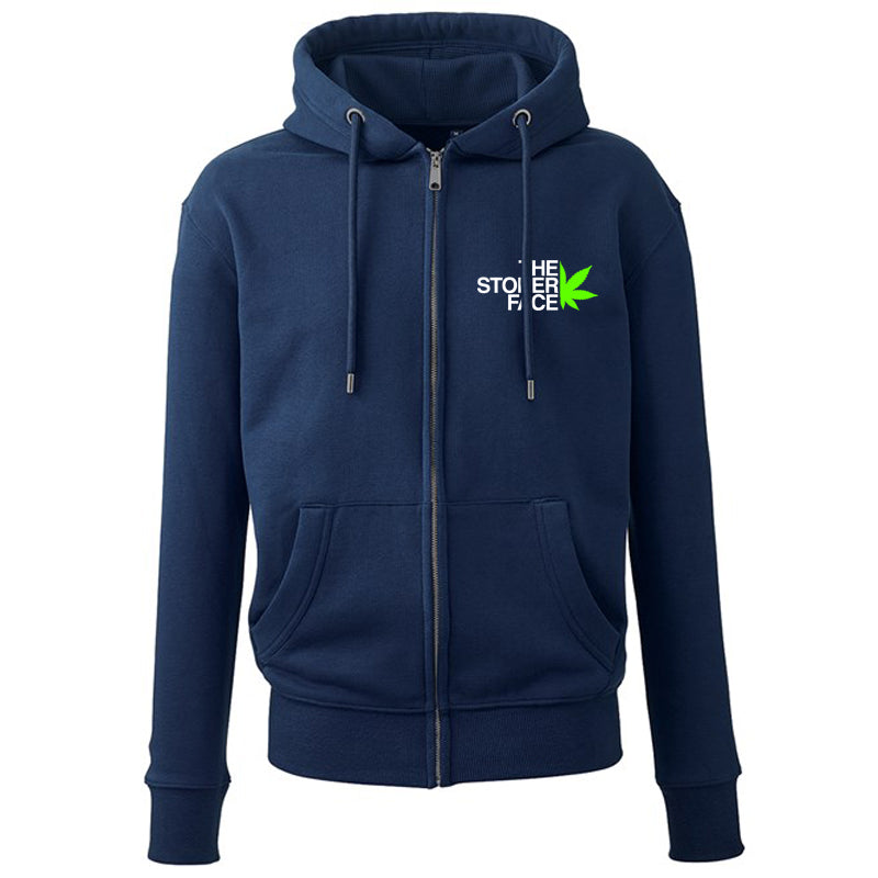 Stoner Face Premium Zip Hoodie