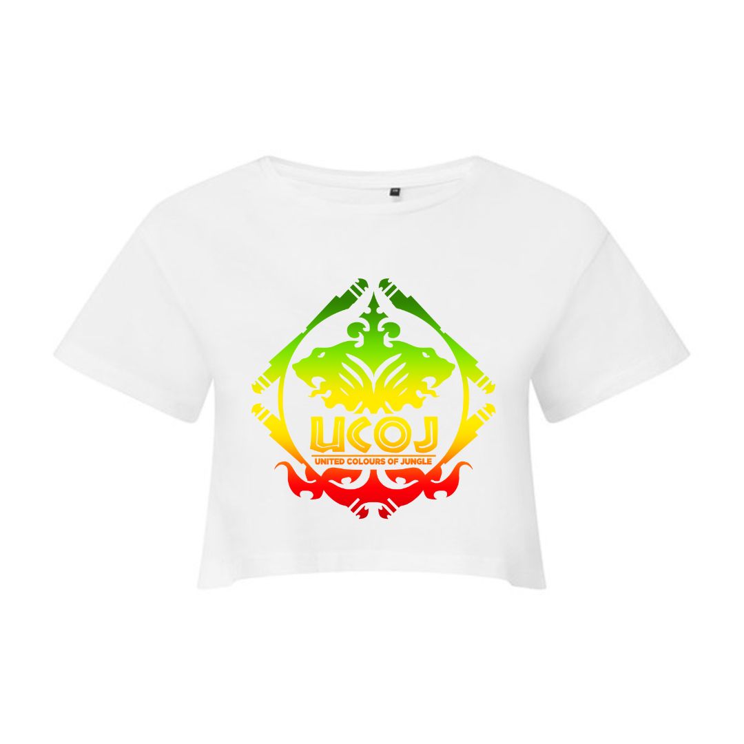 UCOJ Rasta Crop Top