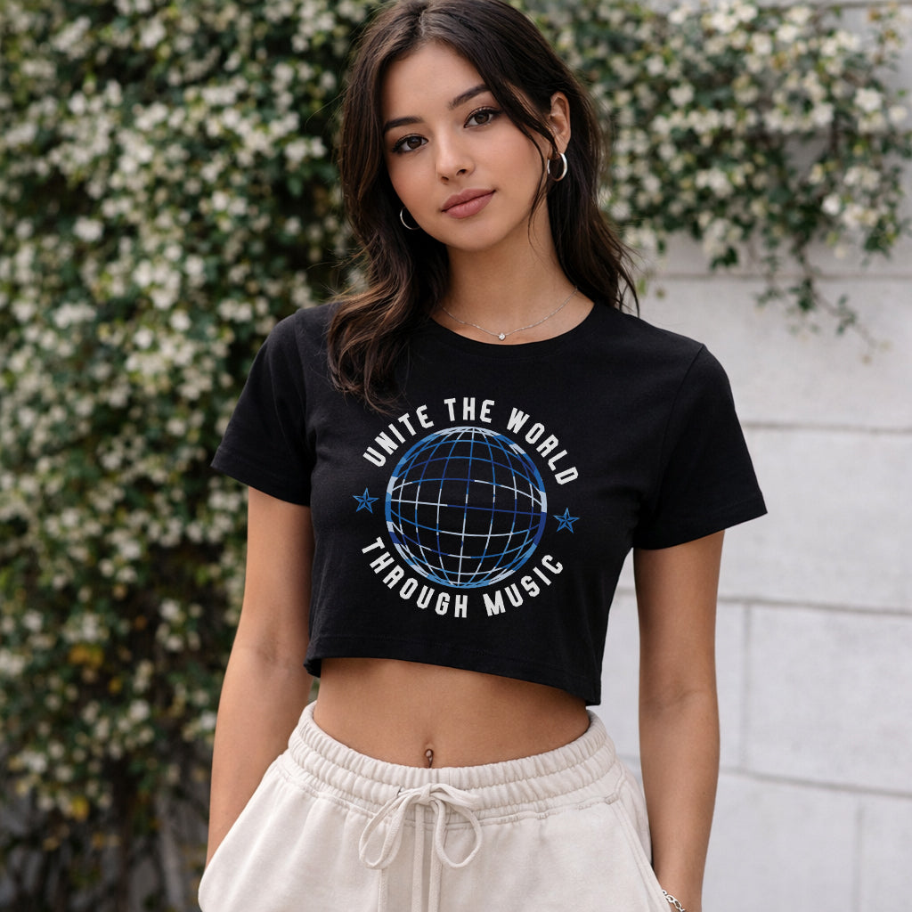 Unite The World Crop Top