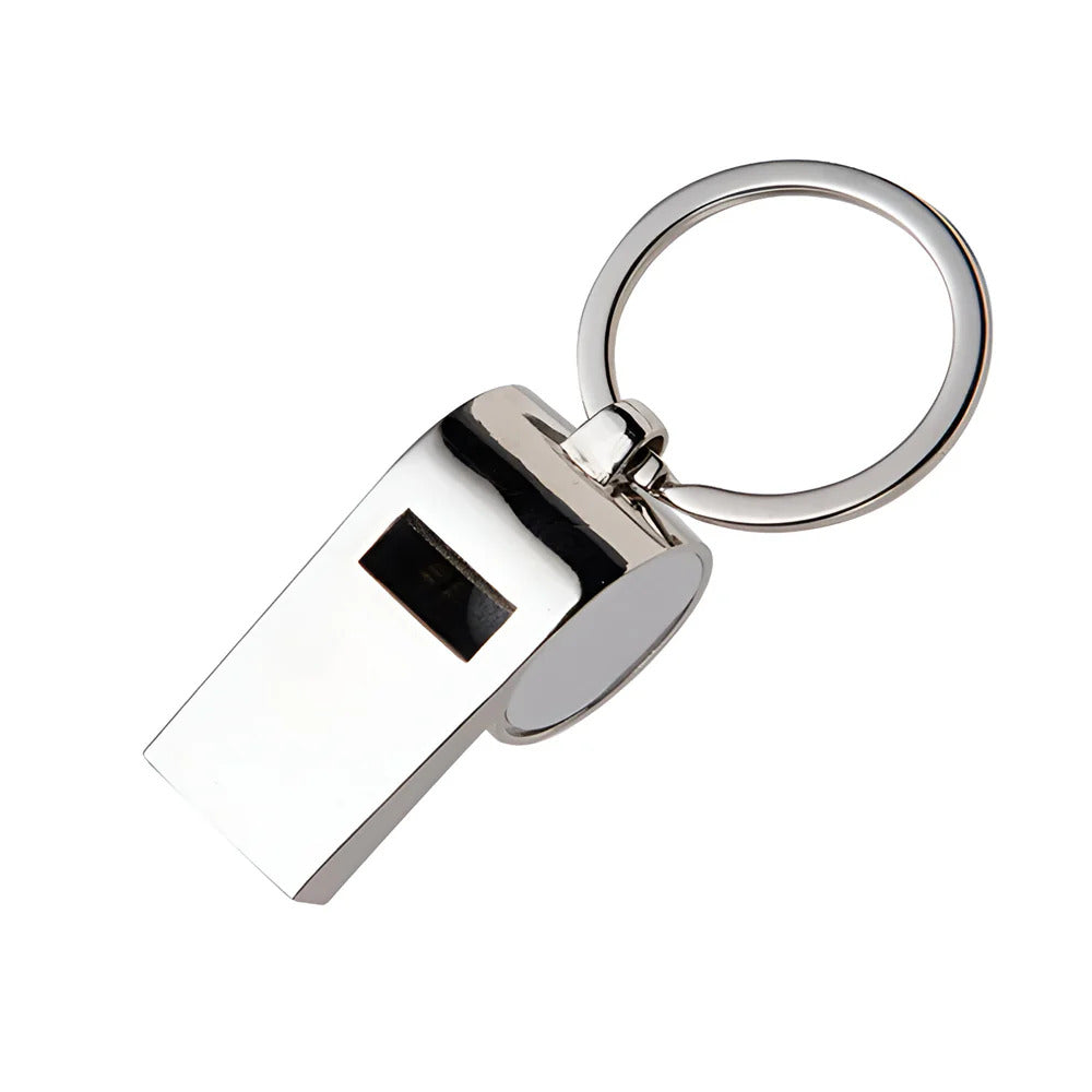 Metal Whistle Keyrings