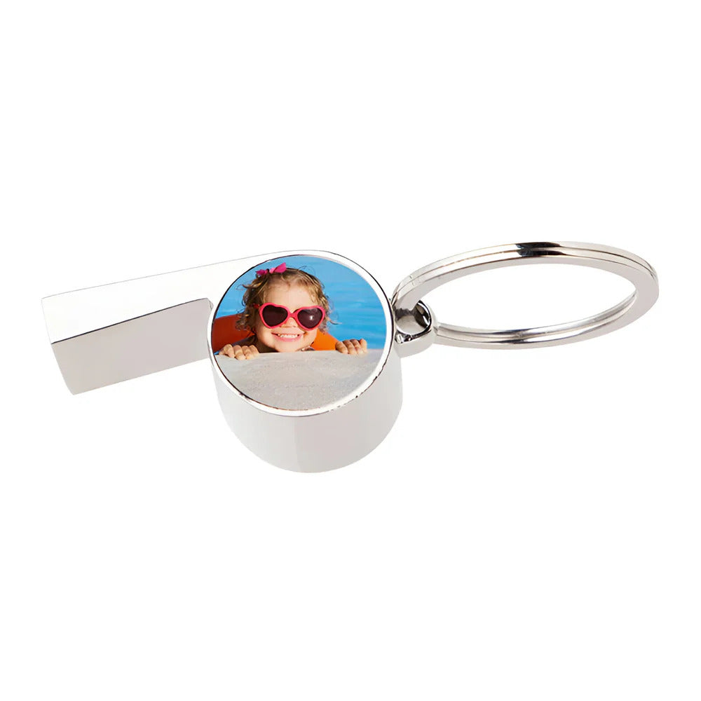 Metal Whistle Keyrings