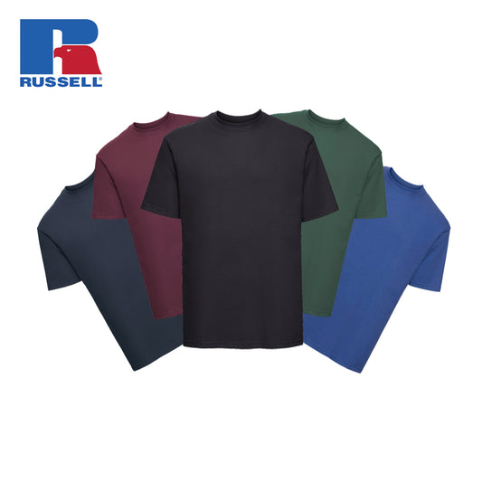 J180M Russell Super Ringspun Classic T-Shirts