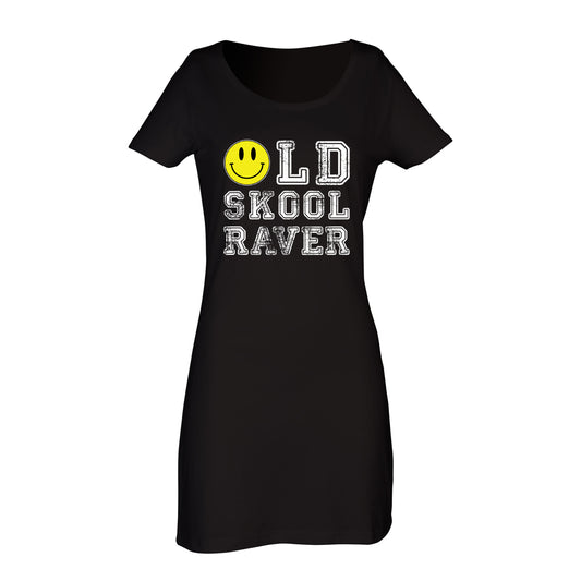Old Skool Raver Women's T-Shirt Dress