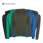 BY012 Build Your Brand Heavy Zip Hoodies
