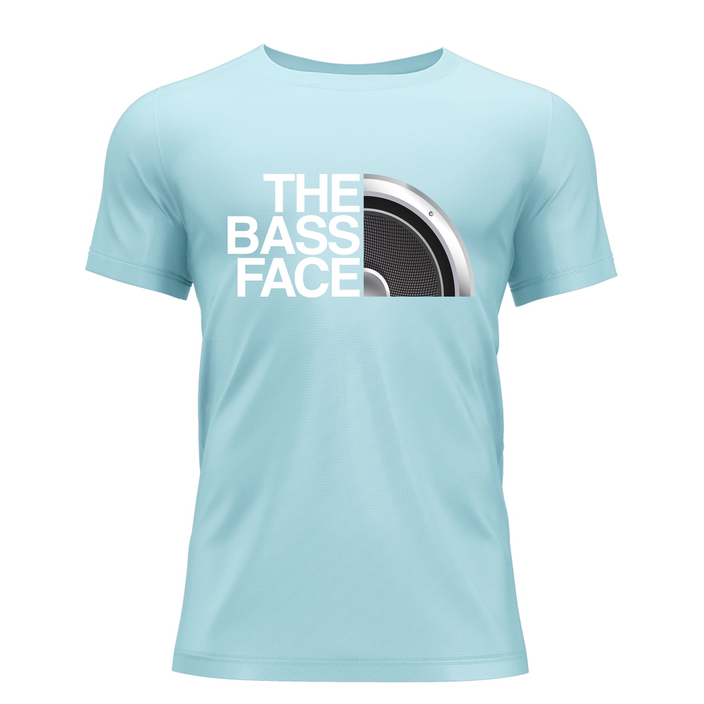 Bass Face T-Shirt (Sky Blue)