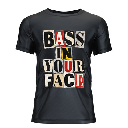 Bass In Your Face Organic T-Shirt