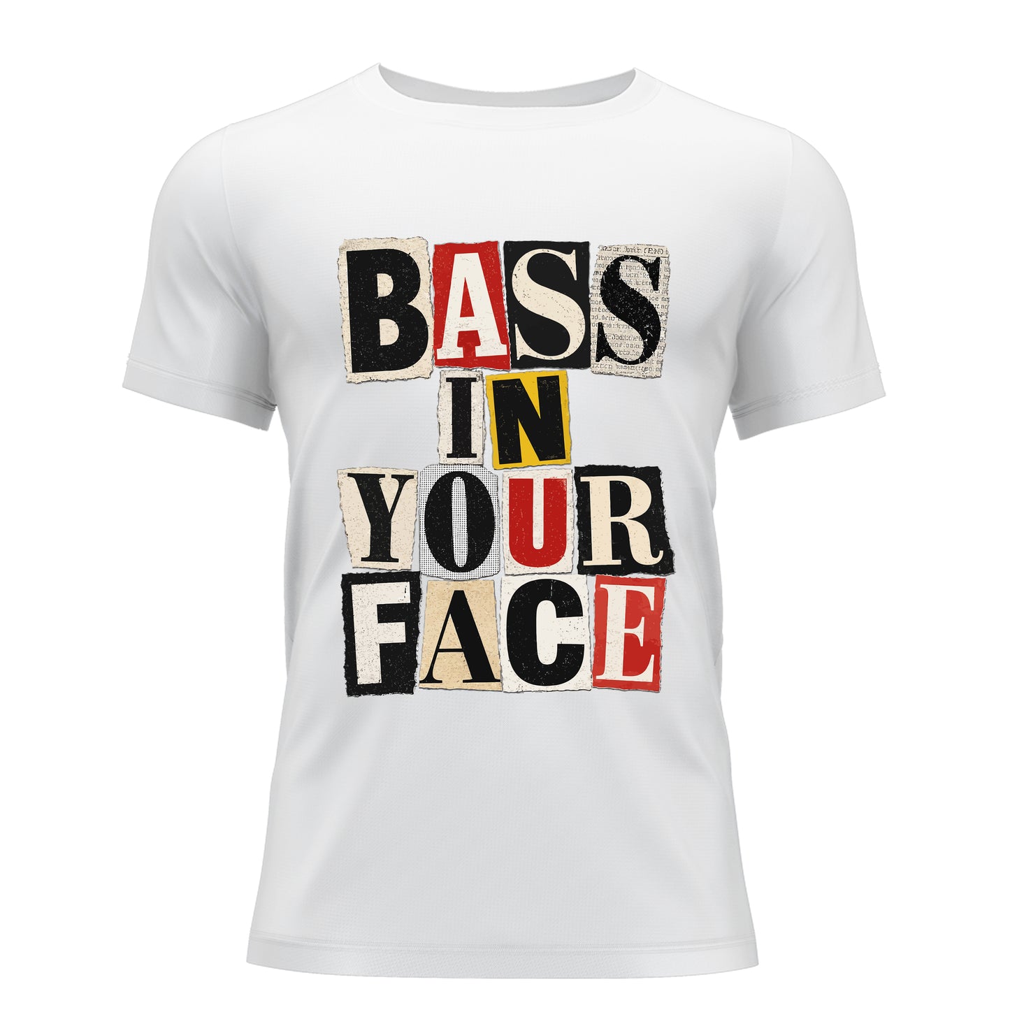 Bass In Your Face Organic T-Shirt