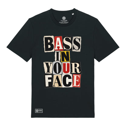 Bass In Your Face Organic T-Shirt