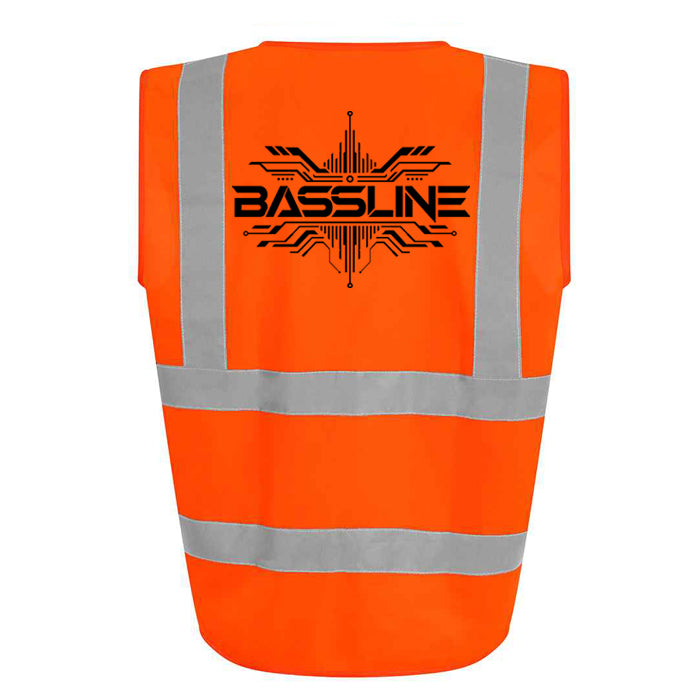 Bassline Hi-Vis Vest (Orange)