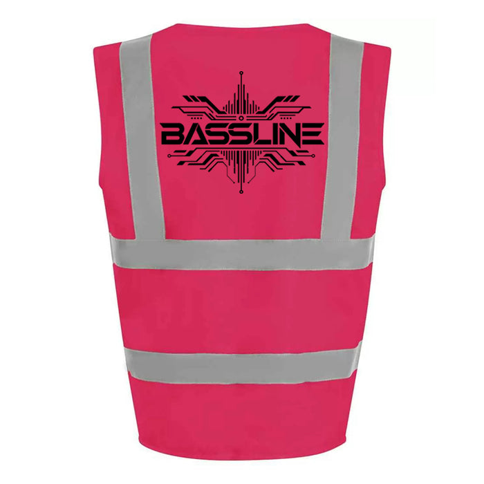 Bassline Hi-Vis Vest (Pink)