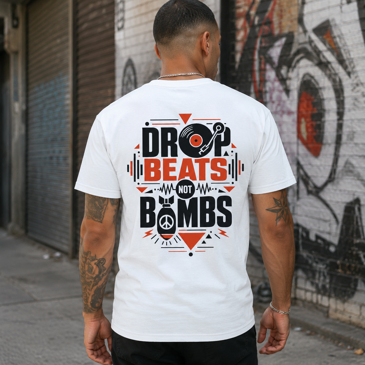 Drop Beats Not Bombs Organic T-Shirt