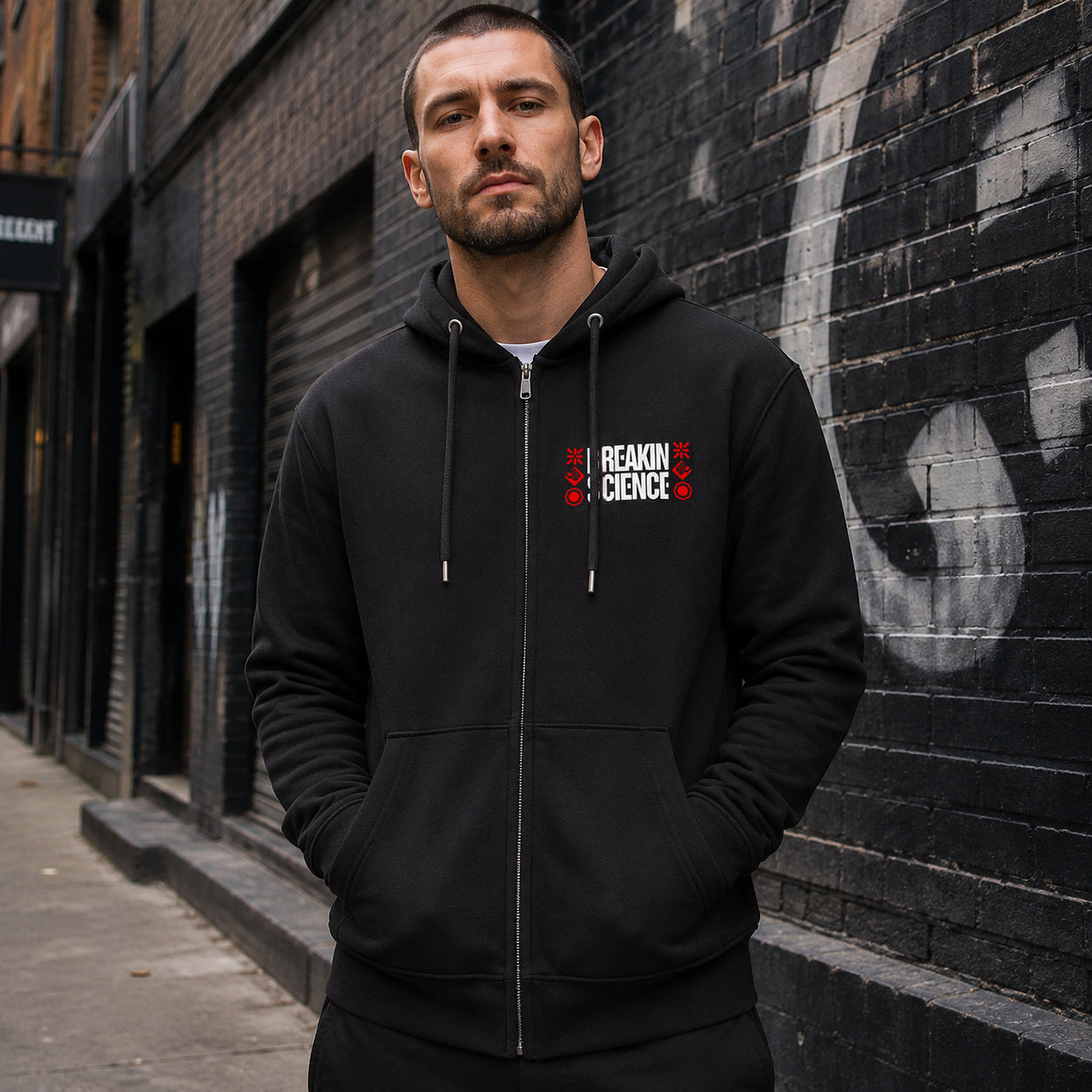 Breakin Science Premium Zip Hoodie