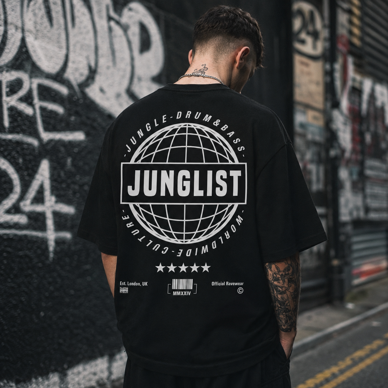 Junglist Culture Oversized T-Shirt