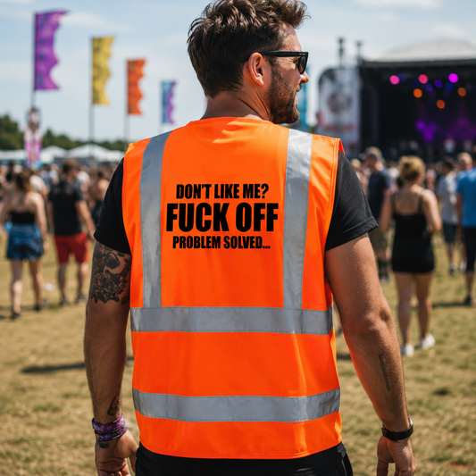 Problem Solved Hi-Vis Vest (Orange)