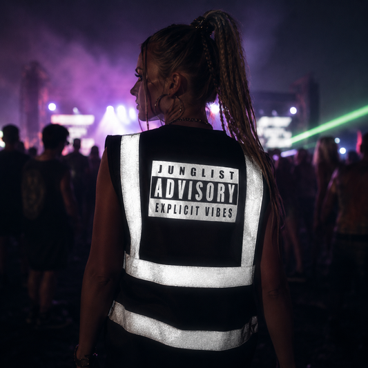 Explicit Vibes Hi-Vis Vest (Black)