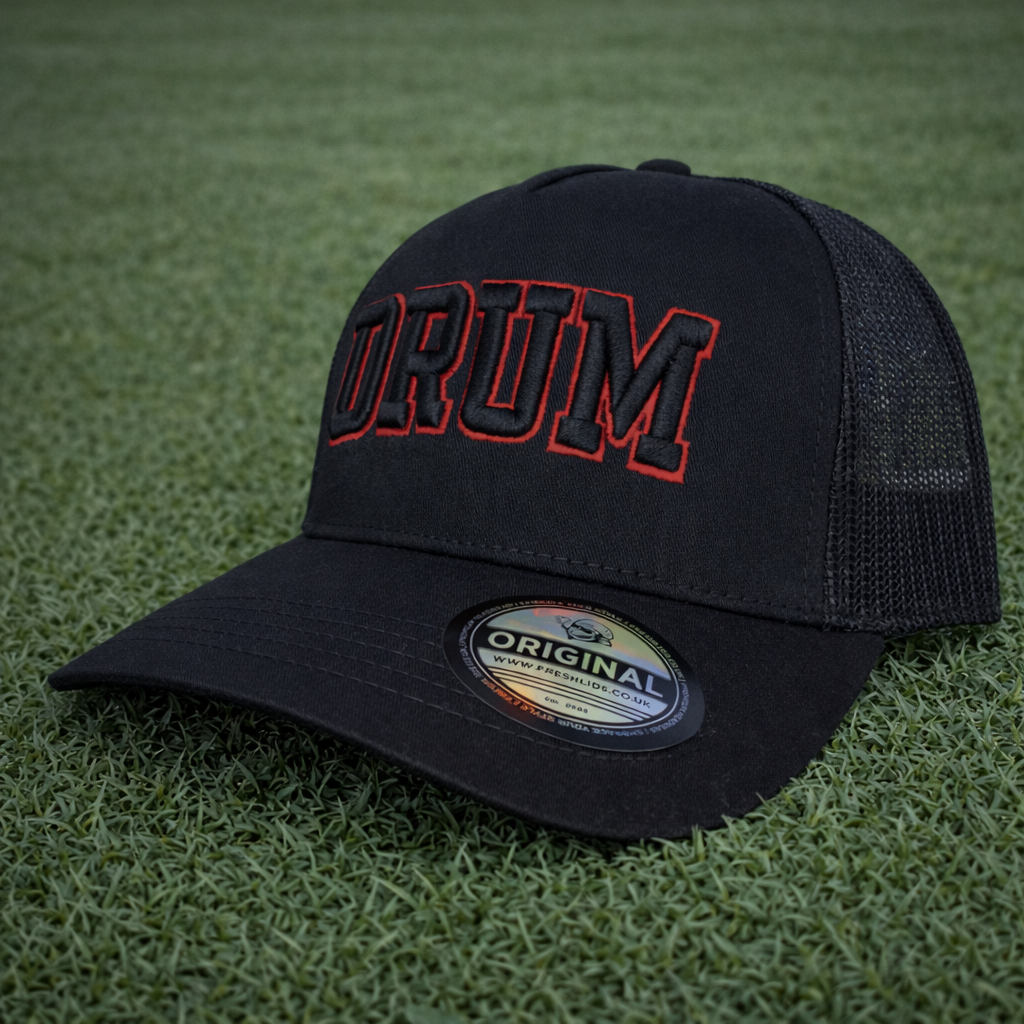 Drum Trucker - Black/Red