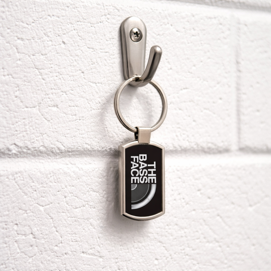 Bass Face Keyring