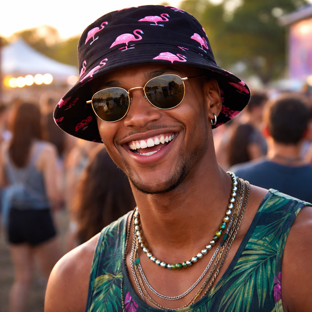 Flamingo Bucket Hat
