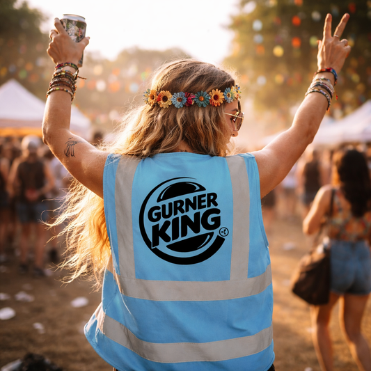 Gurner King Hi-Vis Vest (Blue)