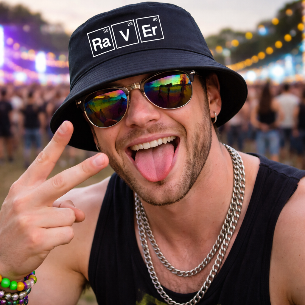 Periodic Raver Bucket Hat