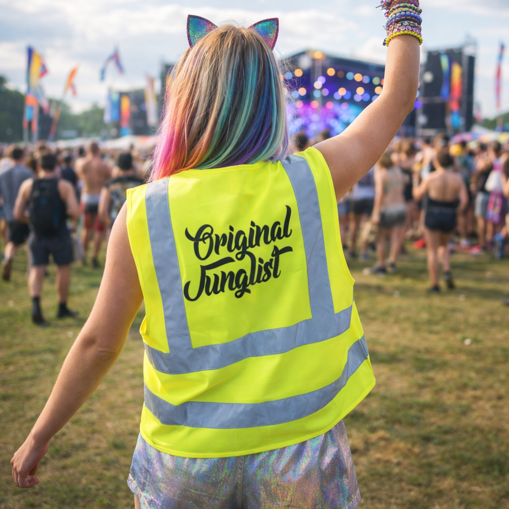 Original Junglist Hi-Vis Vest (Yellow)
