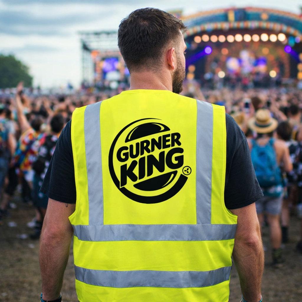 Gurner King Hi-Vis Vest (Yellow)