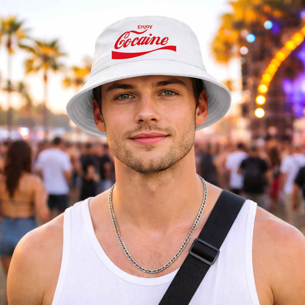 Enjoy Cocaine Bucket Hat