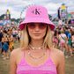 F Off Pink Reversible Bucket Hat