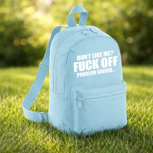 Problem Solved Mini Backpack