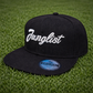 Junglist Script Snapback - Black